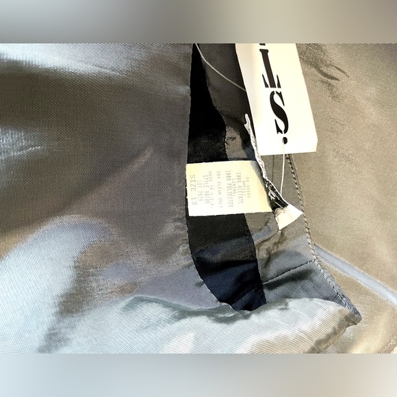 Star CCC Maxi Skirt Metallic Disco Silver Circular Flared Lined 80’s Wom… - Picture 6 of 8